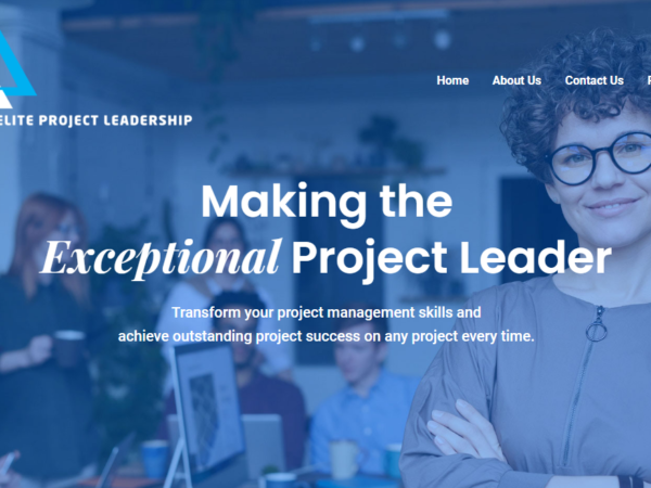 Elite Project Leadership Website