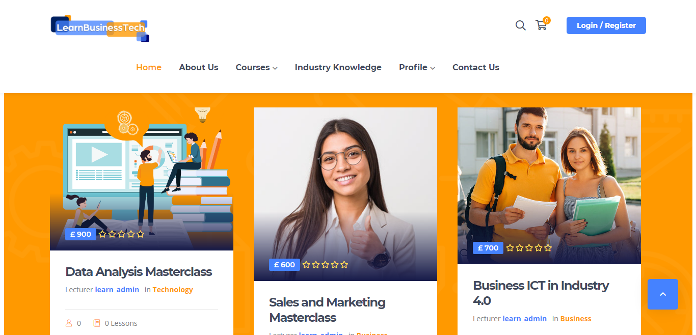 Learnbusinesstech Website